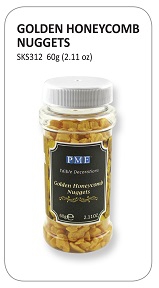 PME Golden Nugget H/Comb GSprinkles 45g