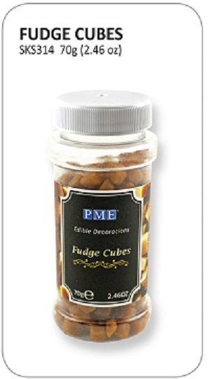 PME Fudge Cubes GSprinkles 45g